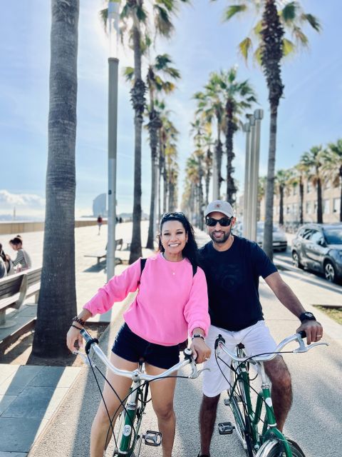 Explore Barcelona by Bike & Photo Shooting - Barceloneta Beach and Olympic Port