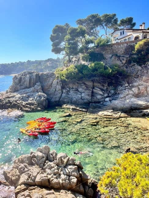 From Barcelona: Costa Brava Kayak & Snorkel Tour with Picnic - Key points to know before you book