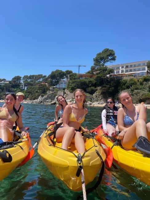 From Barcelona: Costa Brava Kayak & Snorkel Tour with Picnic - From Barcelona to the Costa Brava in about 75 minutes