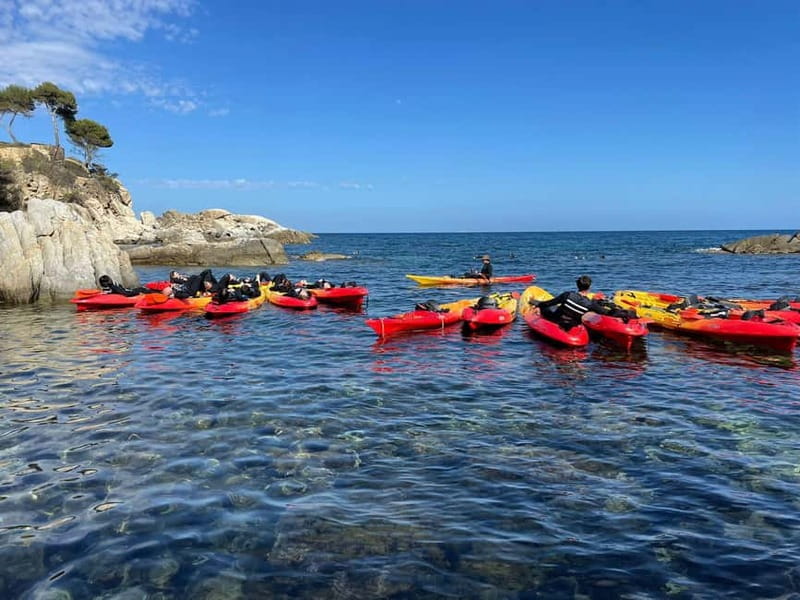 From Barcelona: Costa Brava Kayak & Snorkel Tour with Picnic - Beach picnic and time to slow down