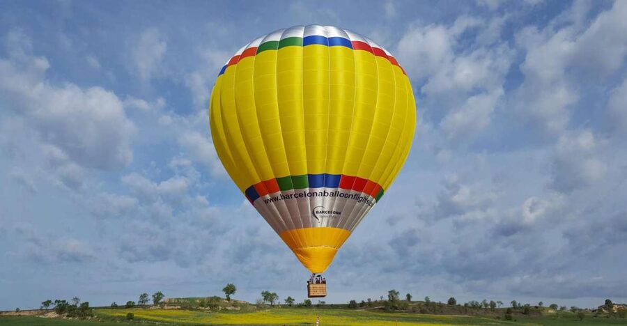From Barcelona: Half-Day Hot Air Balloon Flight Ticket - Montserrat, the Pyrenees, and Costa Brava from above