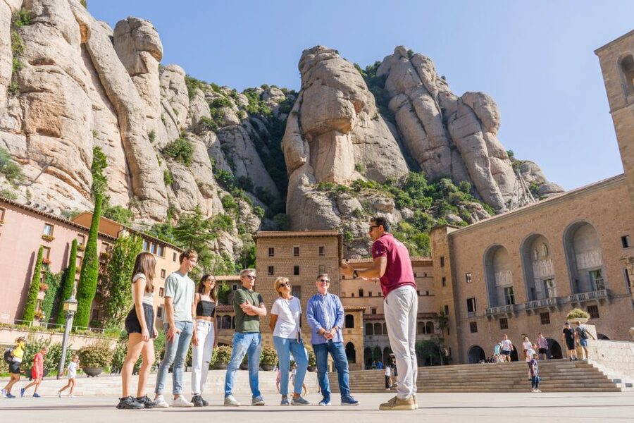 From Barcelona: Half-Day Montserrat Experience - The views and the effort involved