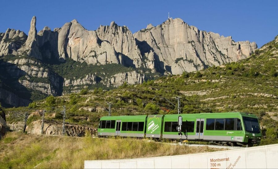 From Barcelona: Montserrat Tour, Rack Railway & Licor Taste - The 70-minute coach ride into the mountains