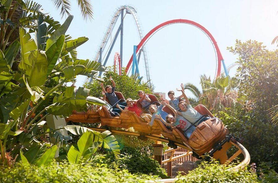 From Barcelona: PortAventura Theme Park Ticket & Transfer - Leaving Barcelona at Estació del Nord