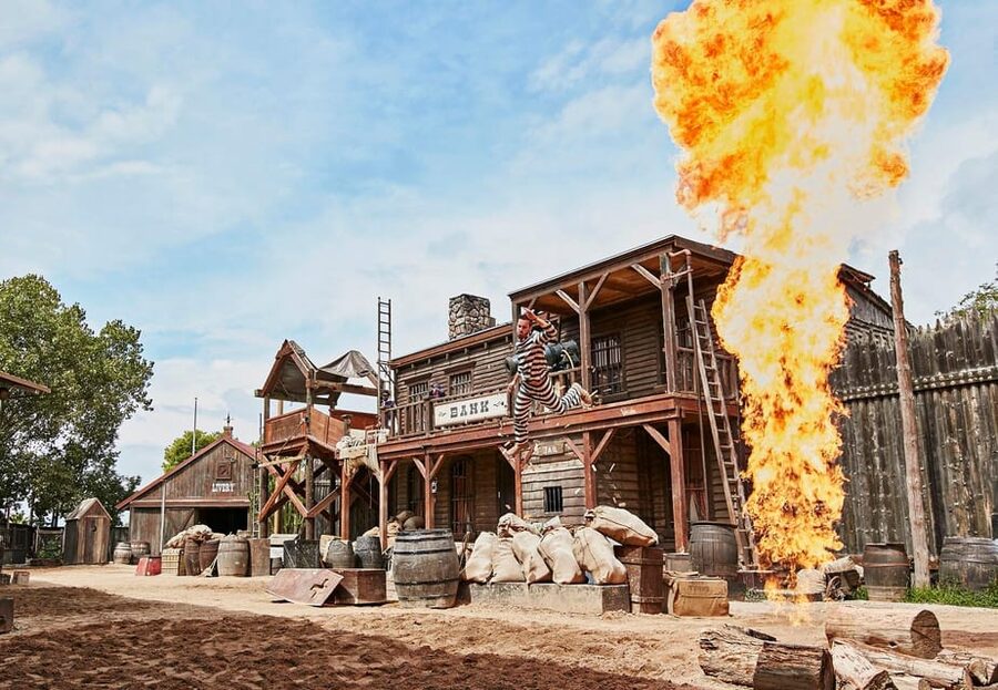 From Barcelona: PortAventura Theme Park Ticket & Transfer - The headline rides: Shambhala, Dragon Khan, and Furius Baco