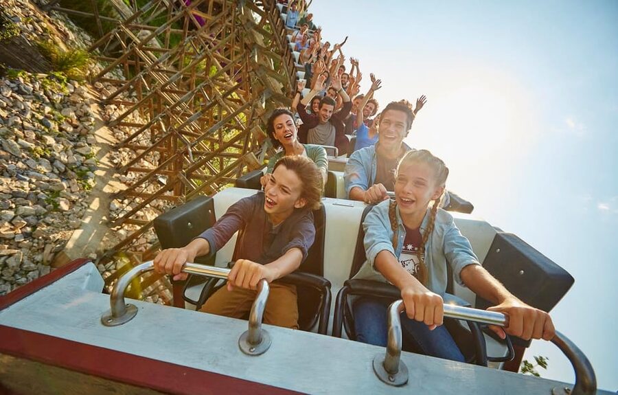 From Barcelona: PortAventura Theme Park Ticket & Transfer - Shows give your legs a break