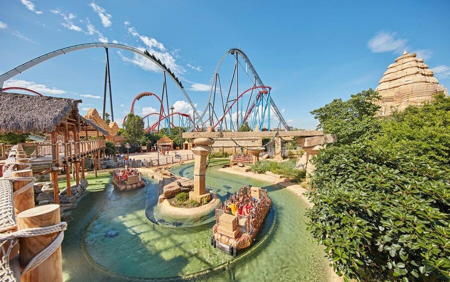 From Barcelona: PortAventura Theme Park Ticket & Transfer - Six themed zones, six different moods