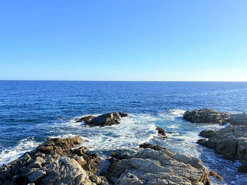 From Barcelona: Private Costa Brava Guided Tour - Tossa de Mar: fortress walls above the Mediterranean