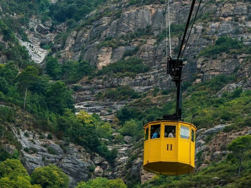 From Barcelona: Private Montserrat Guided Tour - Mountain views and unusual rock formations