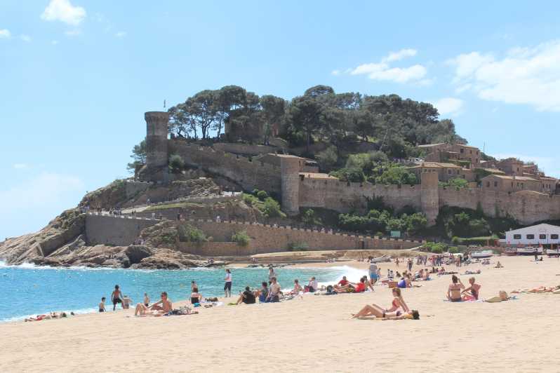 From Barcelona: Tossa de Mar Day Tour with Beach Time - The 45-Minute Walk Around Vila Vella