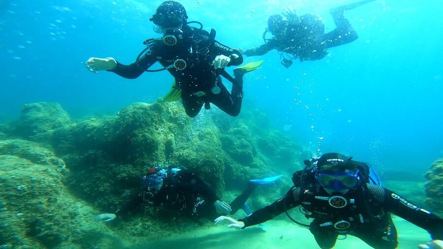 From Barcelona: Tossa de Mar Scuba Diving and 3-Course Meal - Learning the basics before entering the water
