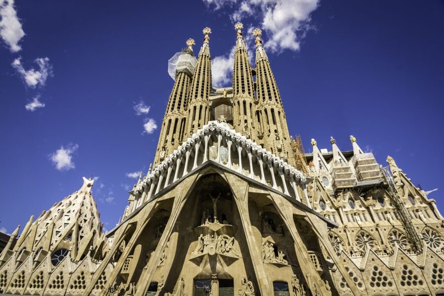 From Costa Brava: Barcelona and Antoni Gaudí's Work Bus Tour - Montjuïc and the view across Barcelona