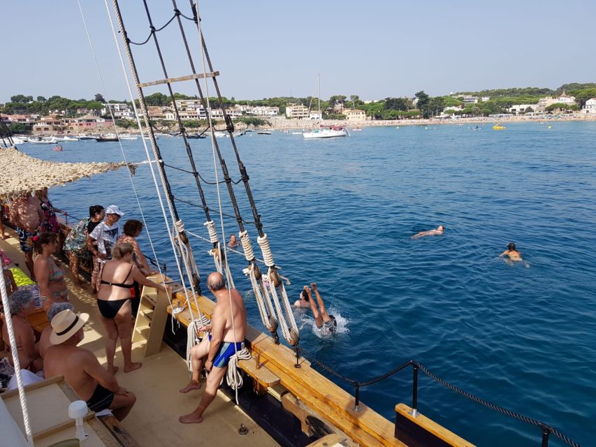From Palamós: Southern Coast Sailing Tour - The route and timing need checking