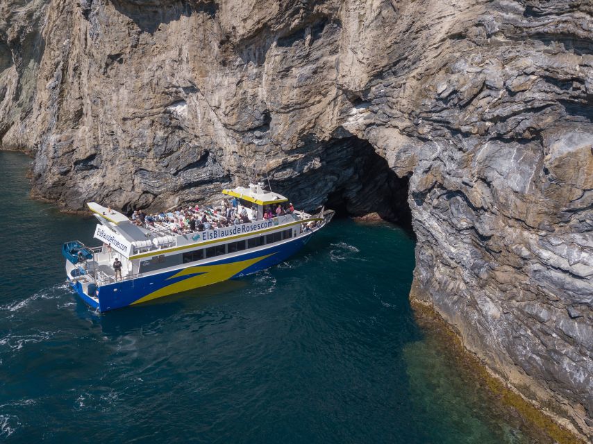 From Roses: Costa Brava Boat Tour to Cadaqués - The boat, crew, and onboard information