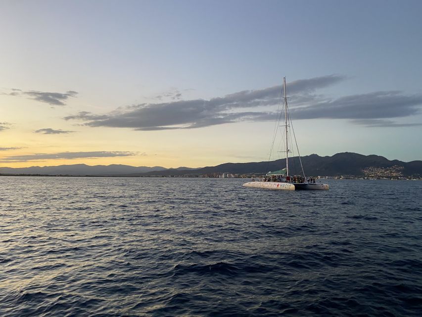 From Roses: Sunset Catamaran Cruise - The catamaran ride and the changing light