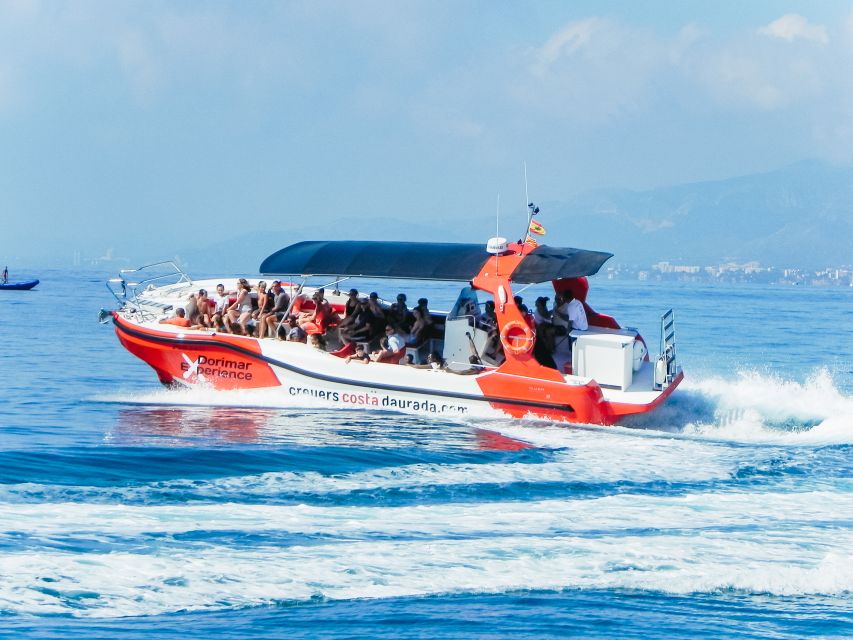 From Salou/Cambrils: Speedboat Tour - Sharp turns, spins, and wave jumps