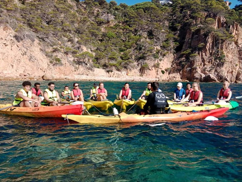 From Sant Feliu de Guíxols: Kayak and Snorkel in Costa Brava - What the two-hour schedule feels like