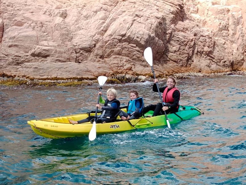 From Sant Feliu de Guíxols: Kayak and Snorkel in Costa Brava - What the $34 price includes