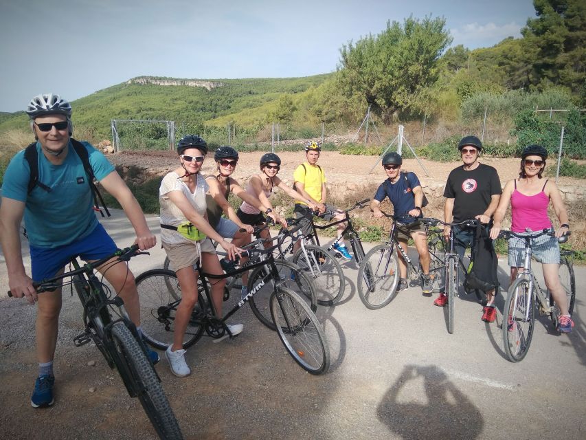 From Sitges: Cycling Tour with Winery visit and Tasting - Cava, snacks, and a proper explanation
