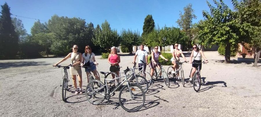 From Sitges: Cycling Tour with Winery visit and Tasting - How the timing works