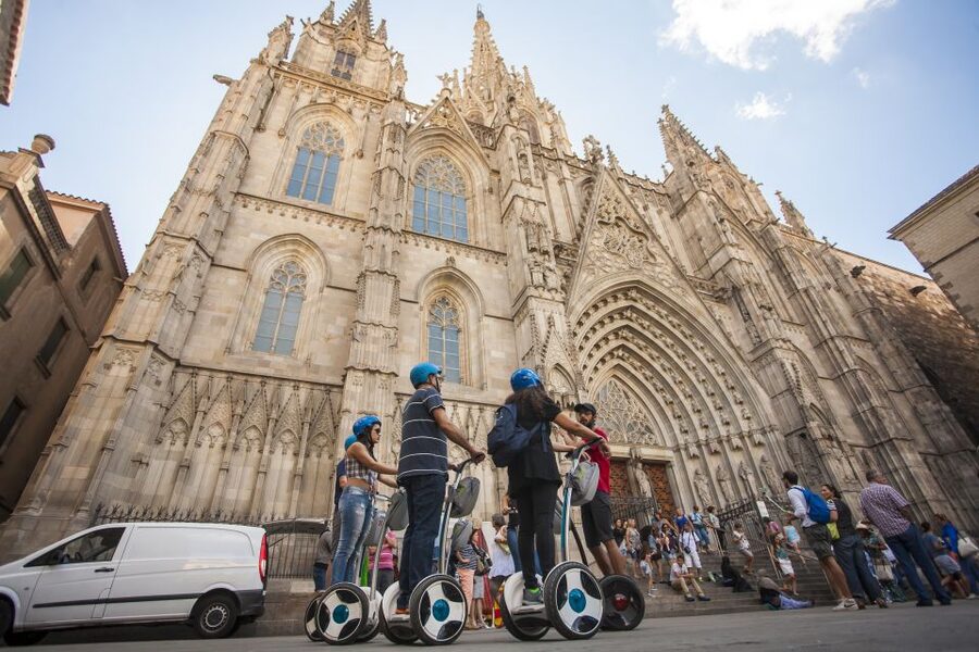 Gaudi's Barcelona 2-Hour Segway Tour with a Live Guide - La Ribera, General Prim, and Port Vell