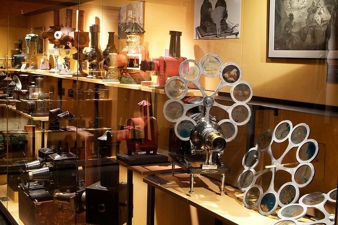 Girona Film Museum - Entrance - Shadow play, magic lanterns, and the road to film