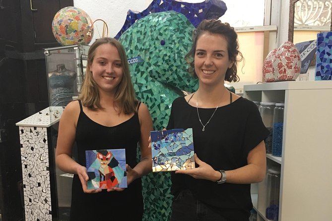 Guided Gaudí Trencadís Mosaic Workshop in Barcelona 2 Hours - What happens after you finish