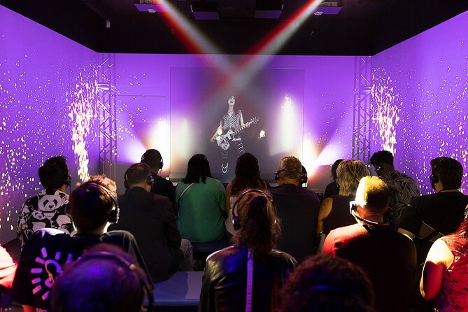Guitar Legends Hall: Entrance to the Immersive Rock Museum - The 1960s arrive through festival culture