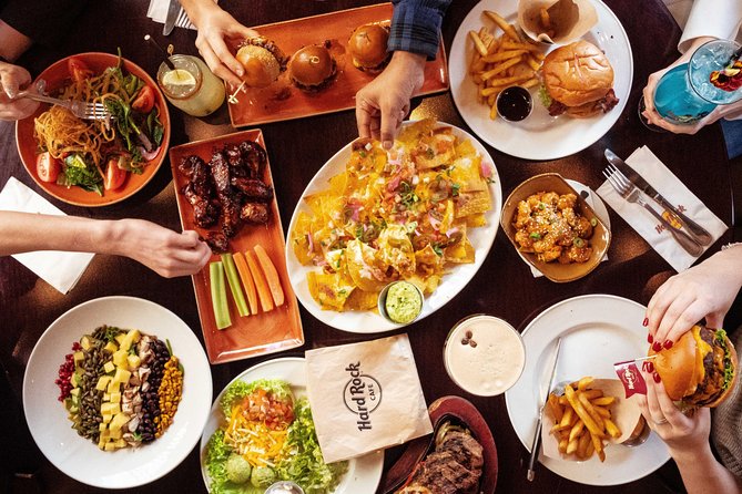 Hard Rock Cafe Barcelona with Set Lunch or Dinner - Food portions can be generous, or disappointing