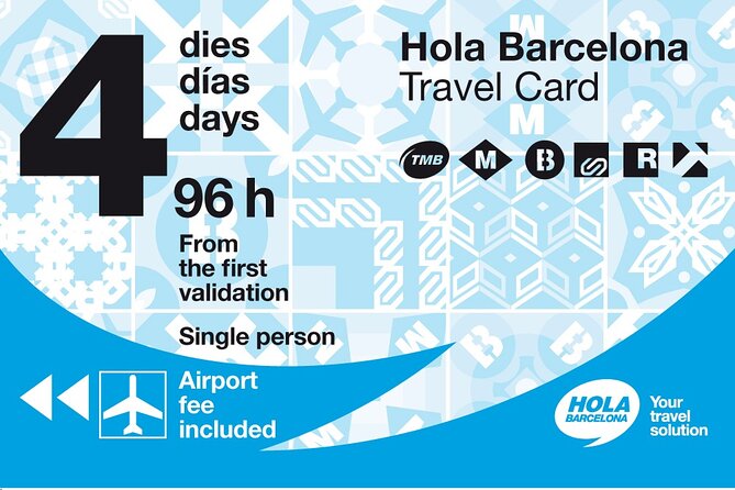 Hola Barcelona Travel Card - Getting from Barcelona Airport to the city