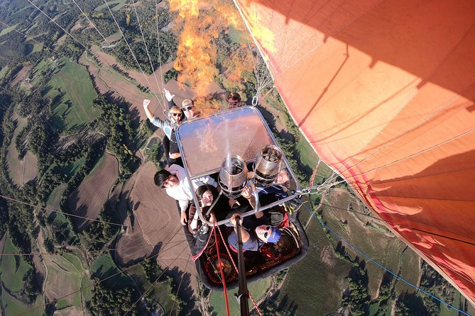 Hot Air Balloon with Champagne, Optional Photos,Video & Breakfast - Breakfast, Champagne, and the finish