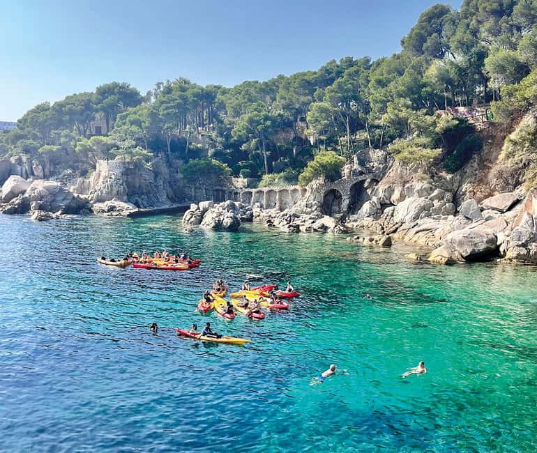 Kayak and Snorkel in Playa de Aro, Costa Brava - Starting from Platja d’Aro’s Cavall Bernat beach