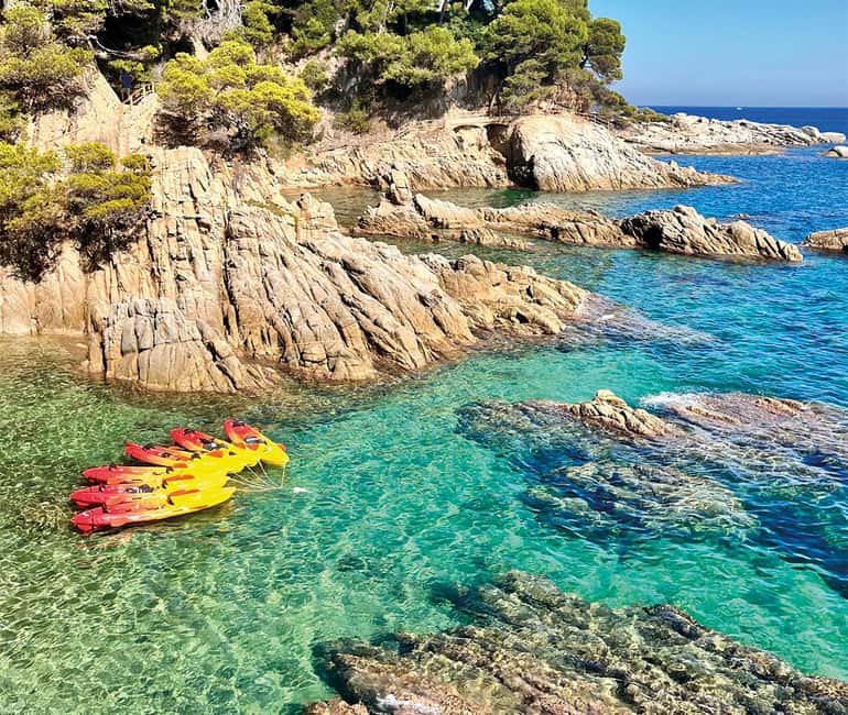 Kayak and Snorkel in Playa de Aro, Costa Brava - The secret cove and Mediterranean snorkeling