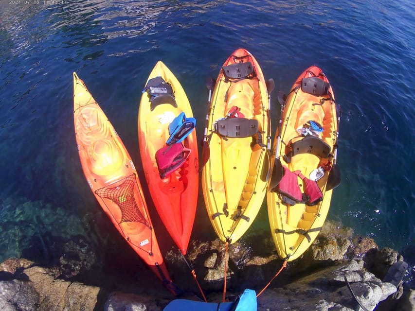 Kayak and snorkel Tour Platja d'Aro - Heat, boats, and the best day to go