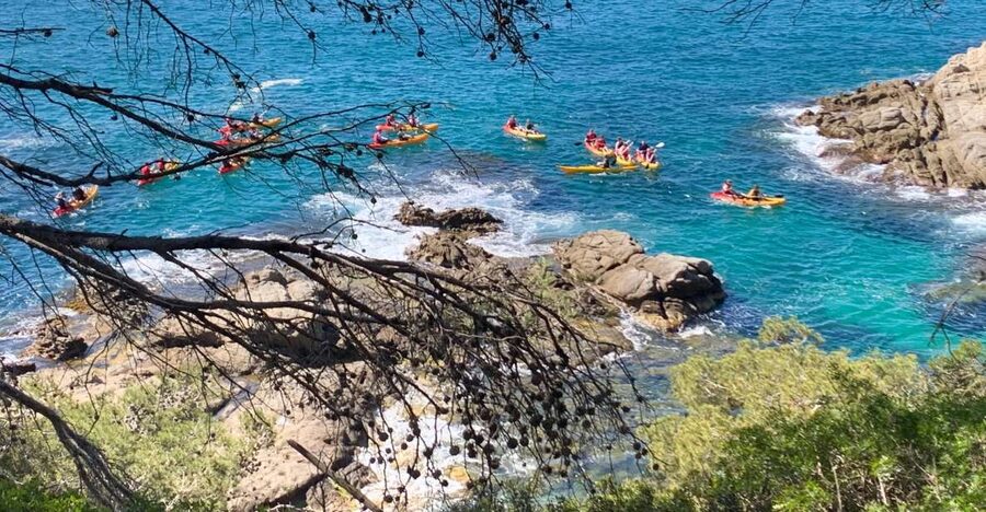 Lloret de Mar: 3-Hour Kayak and Snorkel Tour on Costa Brava - Practical preparation at Fenals Beach