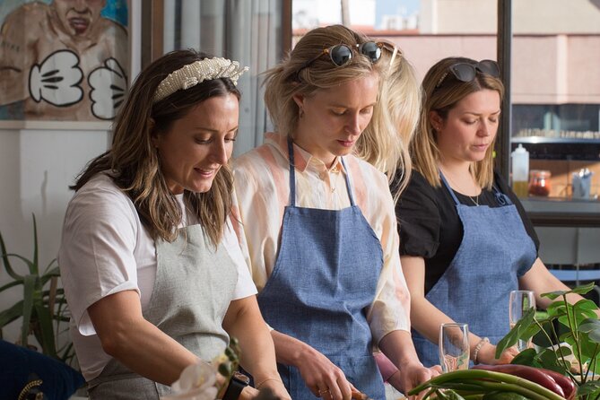 Make fresh pasta and Italian aperitivo In Barcelona - Rooftop dining and tiramisu to finish