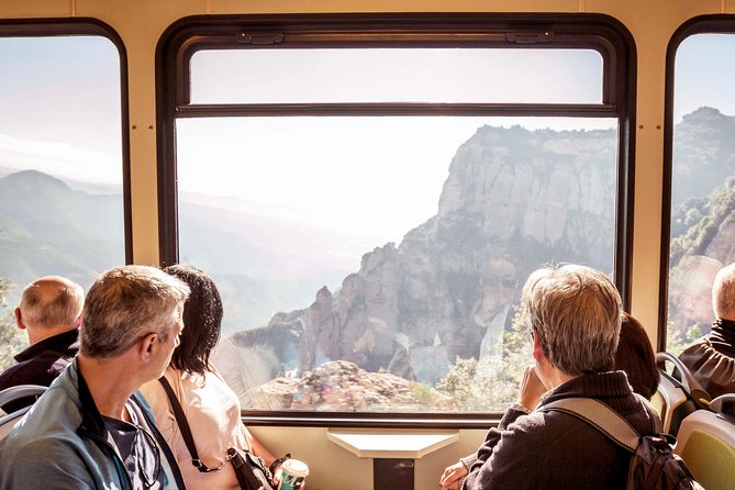 Montserrat & Cogwheel Train, Gourmet Wine Tasting & Tapas/Lunch - From Barcelona Nord to the foot of Montserrat
