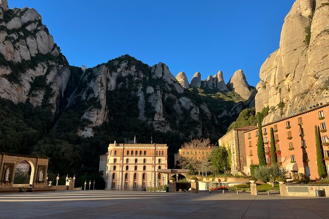 Montserrat very early : Hiking, Abbey, very small group - The Van Ride From Barcelona to Montserrat