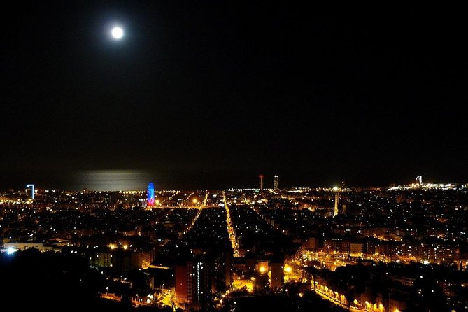 Night Tour of Barcelona by Sidecar Motorcycle - Arc de Triomf under evening lights