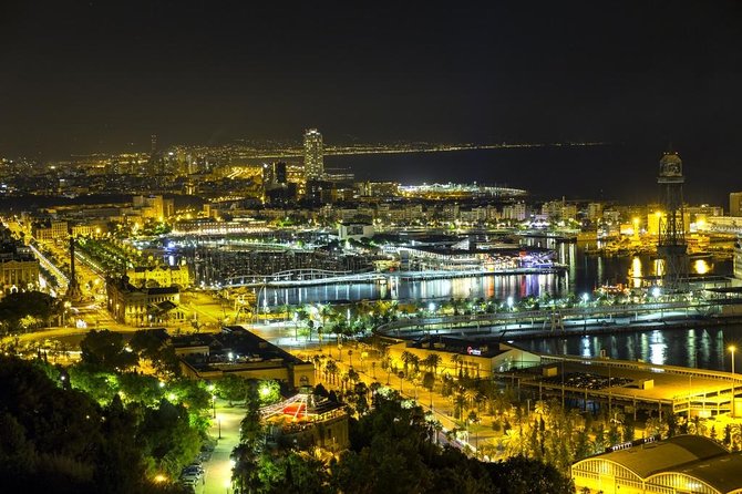 Night Tour of Barcelona by Sidecar Motorcycle - Starting with Plaza de España and Montjuïc