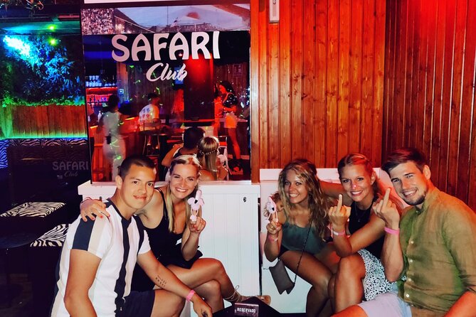 Nightlife Tour - Barcelona Bar Crawl with Flamingos - Walking La Rambla after dark