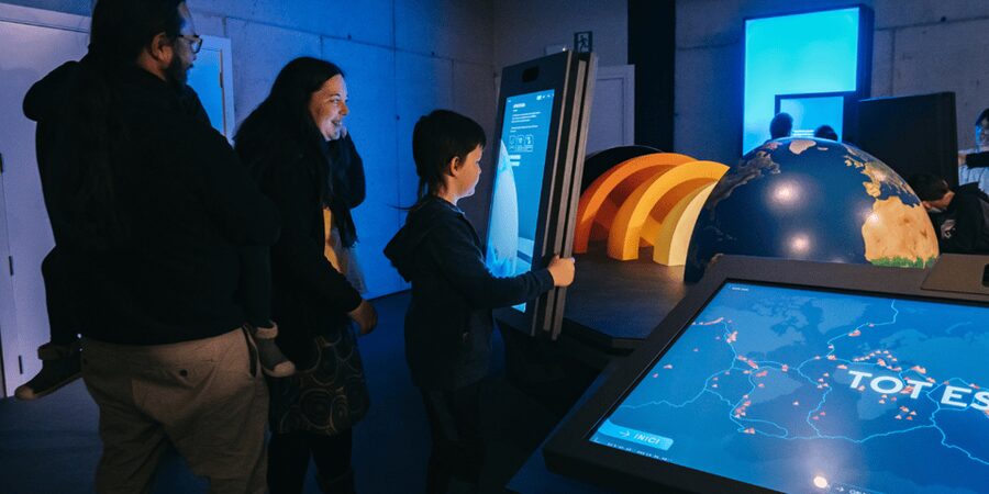 Olot: Espai Cràter Volcanology Center Entry Ticket - How the interactive exhibits work