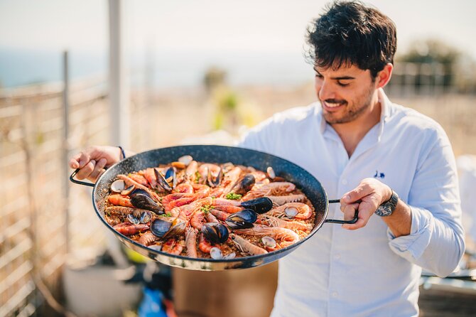 Paella Cooking Experience & Winery Tour from Barcelona - Walking through Alta Alella’s vineyards