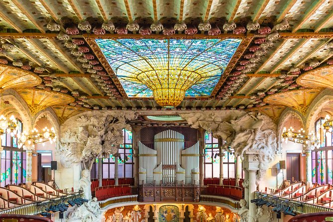 Palau de la Musica Catalana Admission Ticket with Audioguide - Entering at C/ Palau de la Música, 4-6