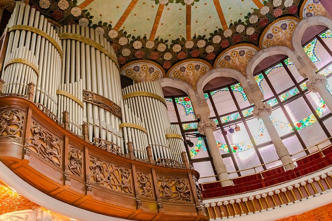 Palau de la Musica Catalana Guided Tour - Climbing the Tiled Staircases