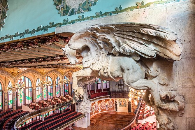 Palau de la Musica Catalana Guided Tour - The Concert Hall: The Tour’s Big Moment
