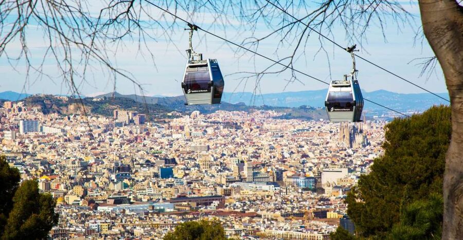Panoramic Barcelona and Montserrat Excursion - Montjuïc supplies the best city overlook