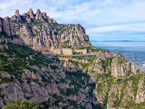 Panoramic Barcelona and Montserrat with Cog-Wheel Train - Walking through the Gothic Quarter and El Born