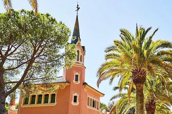Park Güell with Skip the line tickets and Hotel Pickup - The Dragon Stairway and Entrance Pavilions