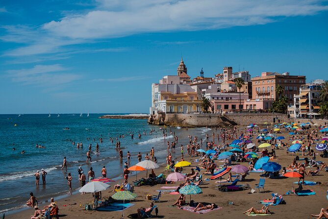 Photo Walking Tour Sitges Experience Beaches and Town - Church of Sant Bartomeu and Santa Tecla